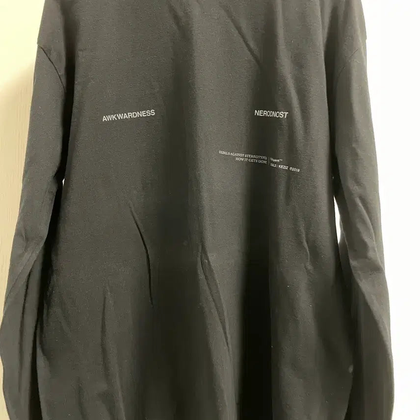 [BUNJANG] Poliquant Men's Long Sleeve T-Shirt / Poliquant 남성 롱슬리브 티셔츠