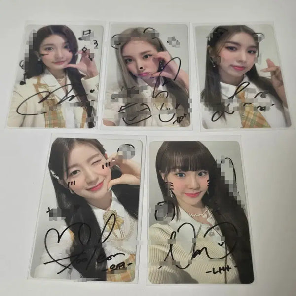 [BUNJANG] Woo!Ah! Signed Photocard Bundle Set / !!급처!! 우아 싸인 포카 wooah signed pc
