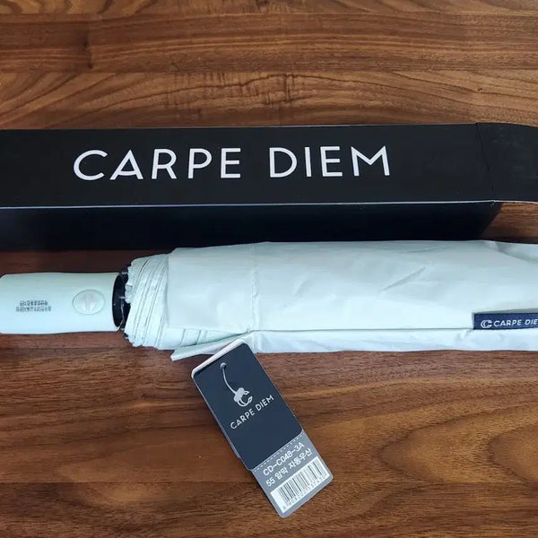 [BUNJANG] Carpe Diem Automatic Umbrellla - Mint, UV Protection / 자동(펼침&접힘) 양우산 민트색