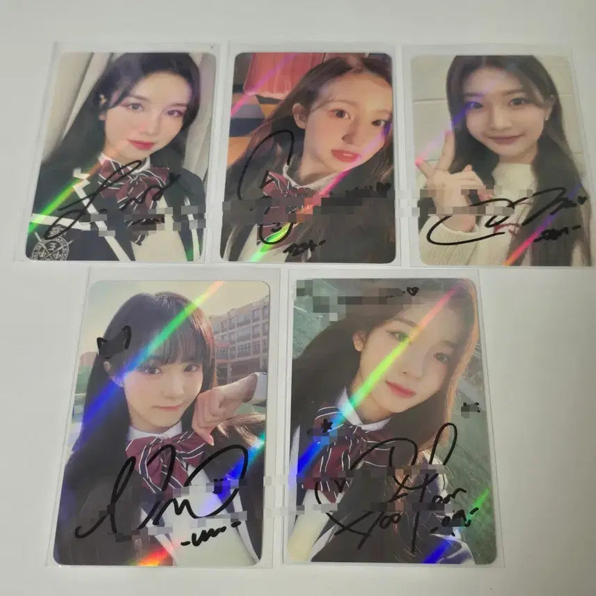[BUNJANG] Woo!Ah! Signed Photocard Bundle Set / !!급처!! 우아 싸인 포카 wooah signed pc