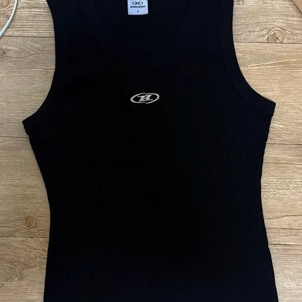 [BUNJANG] Born to Win Sleeveless Top - Black, Size L / 본투윈 슬리브리스 나시