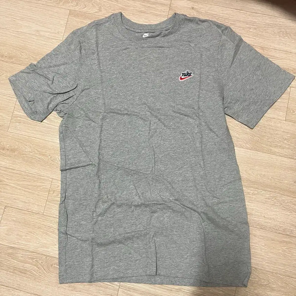 [BUNJANG] Nike Short Sleeve T-Shirt (M, Gray) / 나이키 반팔 새상품