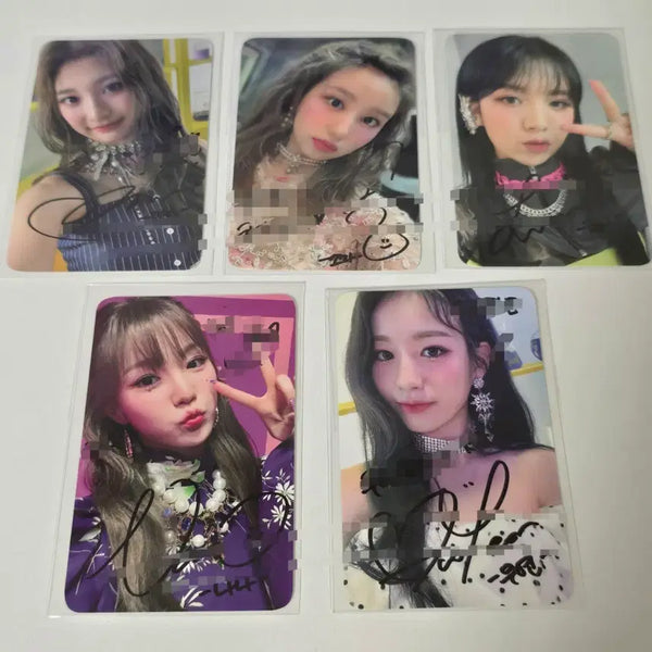 [BUNJANG] Woo!Ah! Signed Photocard Bundle Set / !!급처!! 우아 싸인 포카 wooah signed pc