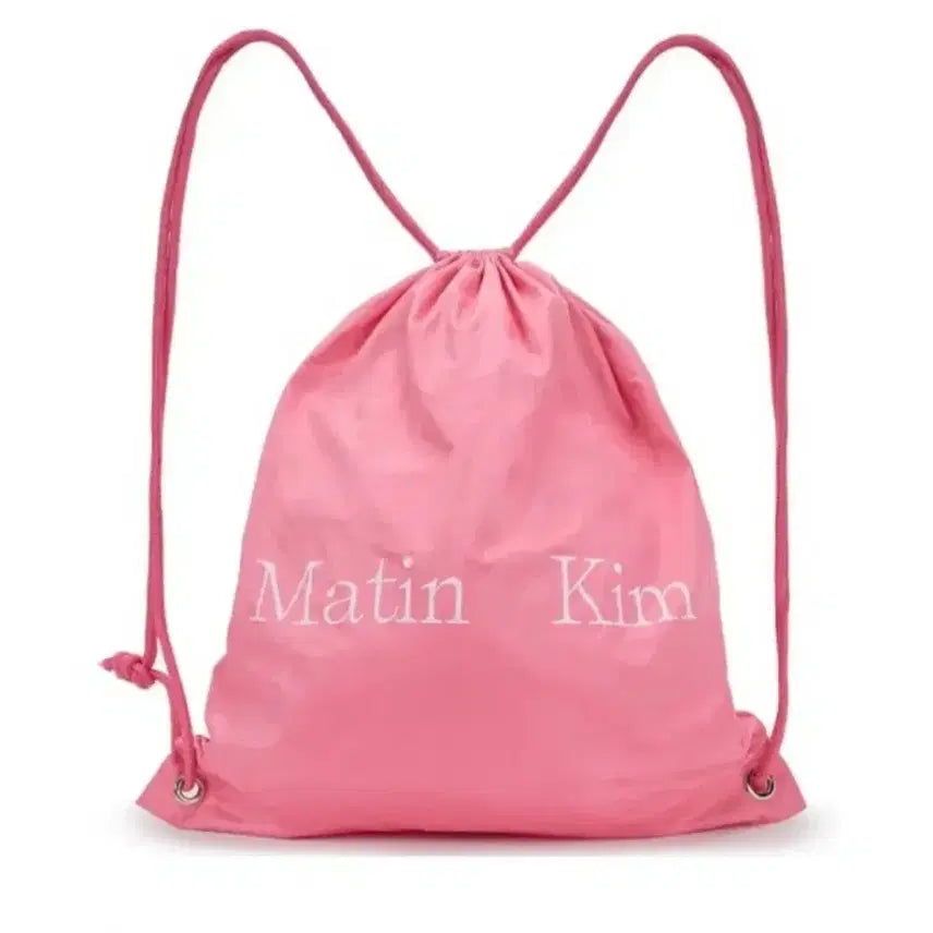 [BUNJANG] Matin Kim String Bag Pink / 마뗑킴 스트링백 핑크
