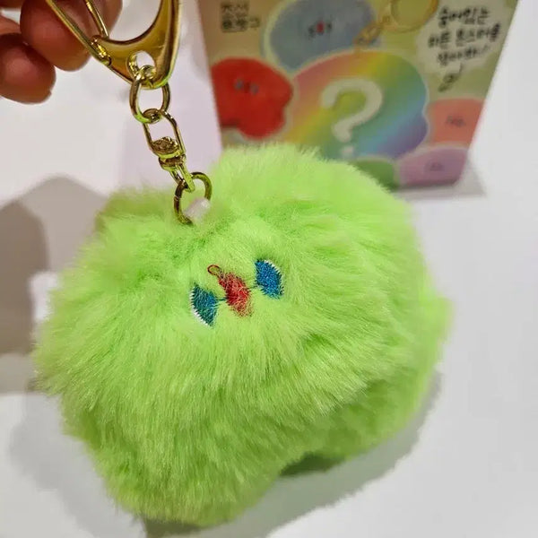 [BUNJANG] Fluffy Keychain / 귀여운 랜덤 키링 털복숭이 키링