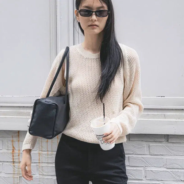 [BUNJANG] EUMKIM Bolero and Sleeveless Cardigan Set Oatmeal / [새상품급] 으음키임 볼레로 앤 슬리브리스 가디건 세트 오트밀
