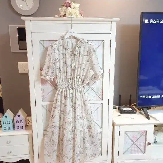 [BUNJANG] Olive des Olive Floral Long Dress / 올리브데올리브 롱원피스/55-66