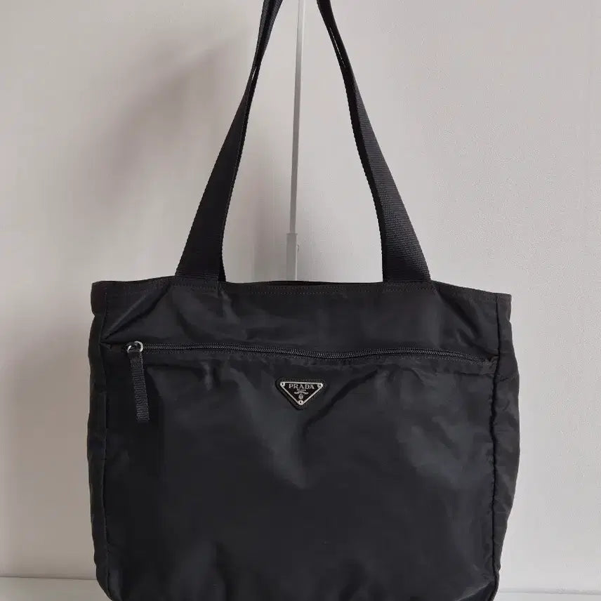 [BUNJANG] PRADA Pocono Nylon Tote Bag Shoulder Bag Black / 프라다 포코노 나일론 토트백 숄더백