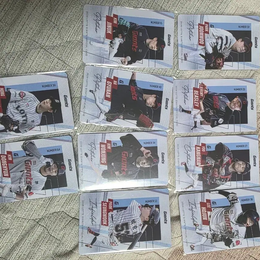 [BUNJANG] Lotte Giants 2nd Edition Photocard / 6월2차 롯데 포토카드