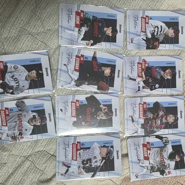 [BUNJANG] Lotte Giants 2nd Edition Photocard / 6월2차 롯데 포토카드