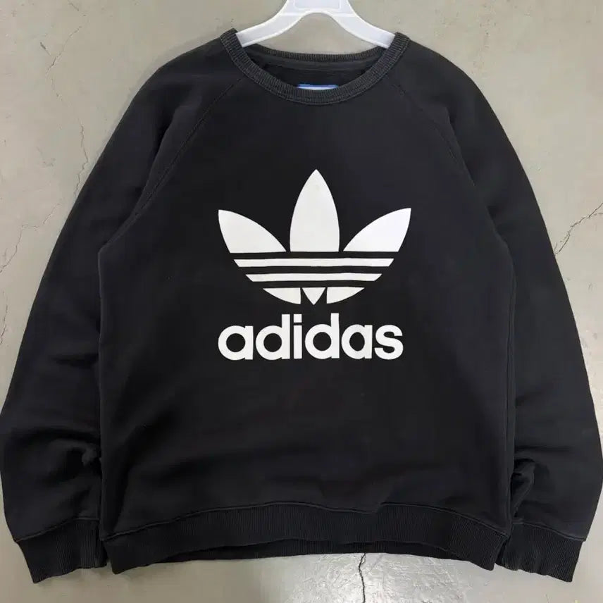 [BUNJANG] Adidas Big Logo Sweatshirt Size 105 / 만원샵 아디다스 빅로고 맨투맨 105