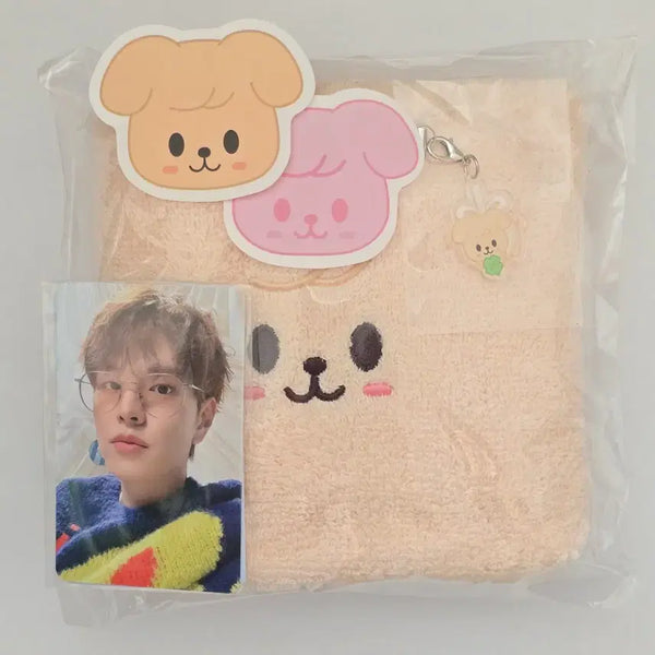[BUNJANG] Stray Kids Seungmin Fanmeeting Entry Gift PPHAM Towel Keychain Confetti POB Photocard / 스키즈 팬미팅 입장 기프트 퍼핌 타월 키링 컨페티 특전 포카 승민