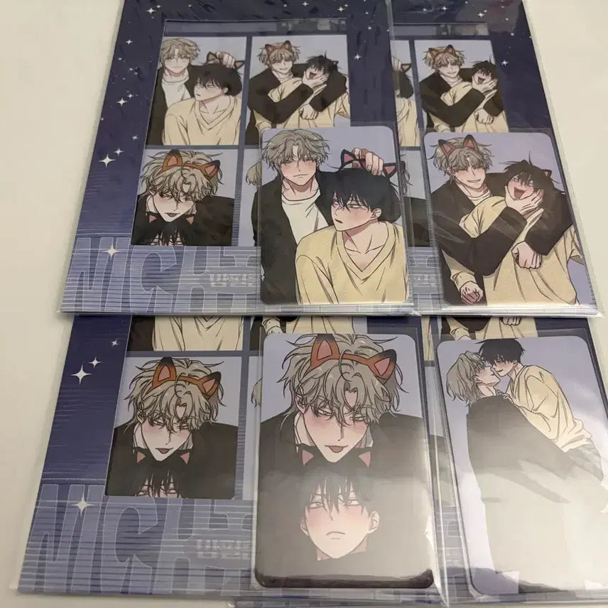 [BUNJANG] Mulguiebam Mulbam Bam Film Package 4-Cut Bundle Set / 물가의밤 물밤 밤필름 패키지 네컷 일괄판매