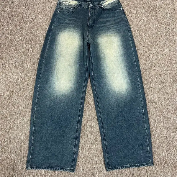 [BUNJANG] The Cross Wide Fit Denim Jeans (Size L) / 더크로스 와이드 청바지 L 사이즈