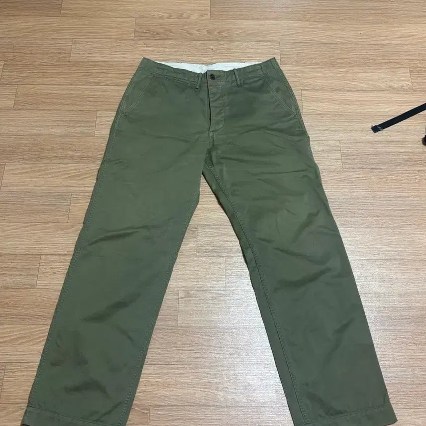 [BUNJANG] Warehouse Chino Olive 34 / 웨어하우스 치노 올리브 34