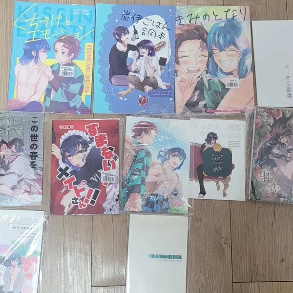 [BUNJANG] Demon Slayer Tanjirou x Inosuke Doujinshi Bundle Set / 귀멸의 칼날 탄이노 동인지 회지 일괄 판매