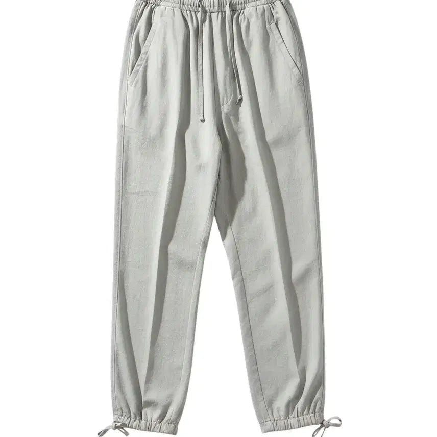 [BUNJANG] Women's Lightweight Pink Flamingo Cargo Pants / 여성F/ 국내제작 핑크 플라밍고 여름용 얇은 밴딩 카고 팬츠