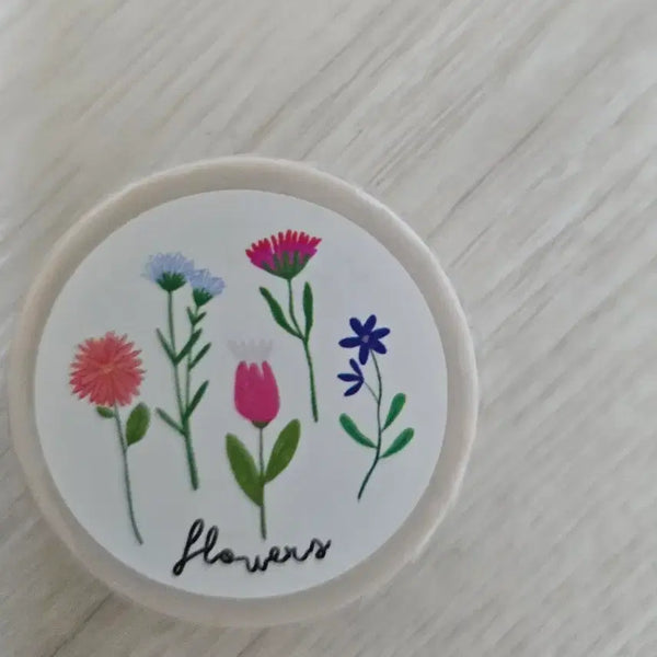 [BUNJANG] Floral Pattern Masking Tape / 꽃무늬 다꾸 마스킹 테이프