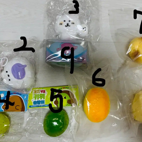 [BUNJANG] Sensory Squishy Toy Collection / 말랑이