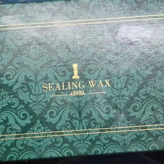 [BUNJANG] Jade Leaf Wax Seal Set / 옥색 이파리 모양 실링왁스 세트