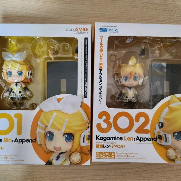 [BUNJANG] Kagamine Rin Len Append Nendoroid Figure / 카가미네 린 렌 어펜드 넨도로이드