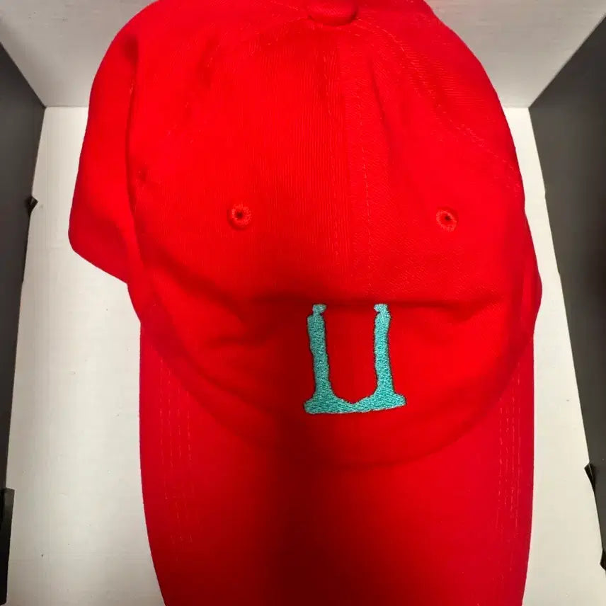 [BUNJANG] G-Dragon WEVERSE MANIFESTO Red Baseball Cap / 지디 위버맨시모자