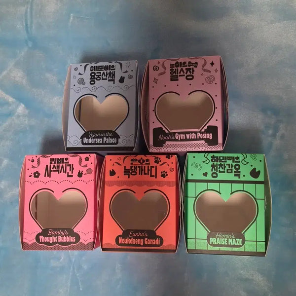 [BUNJANG] PLAVE 10CAFE Birthday Cake Box Bundle Set / 플레이브 십카페 생일 케이크 박스 일괄