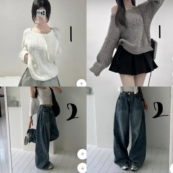 [BUNJANG] Women's Clothing Bundle - Assorted Tops, Bottoms, and Outerwear / 여성의류 10벌 저렴하게 데려가세용