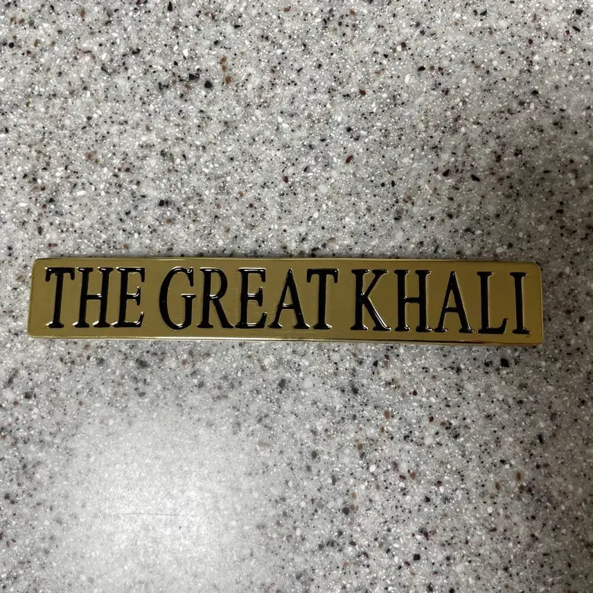 [BUNJANG] WWE The Great Khali Nameplate / WWE 더 그레이트 칼리 네임플레이트