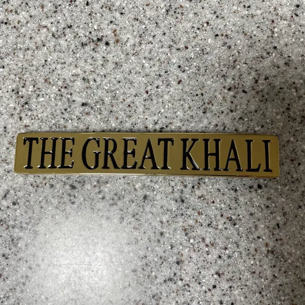 [BUNJANG] WWE The Great Khali Nameplate / WWE 더 그레이트 칼리 네임플레이트