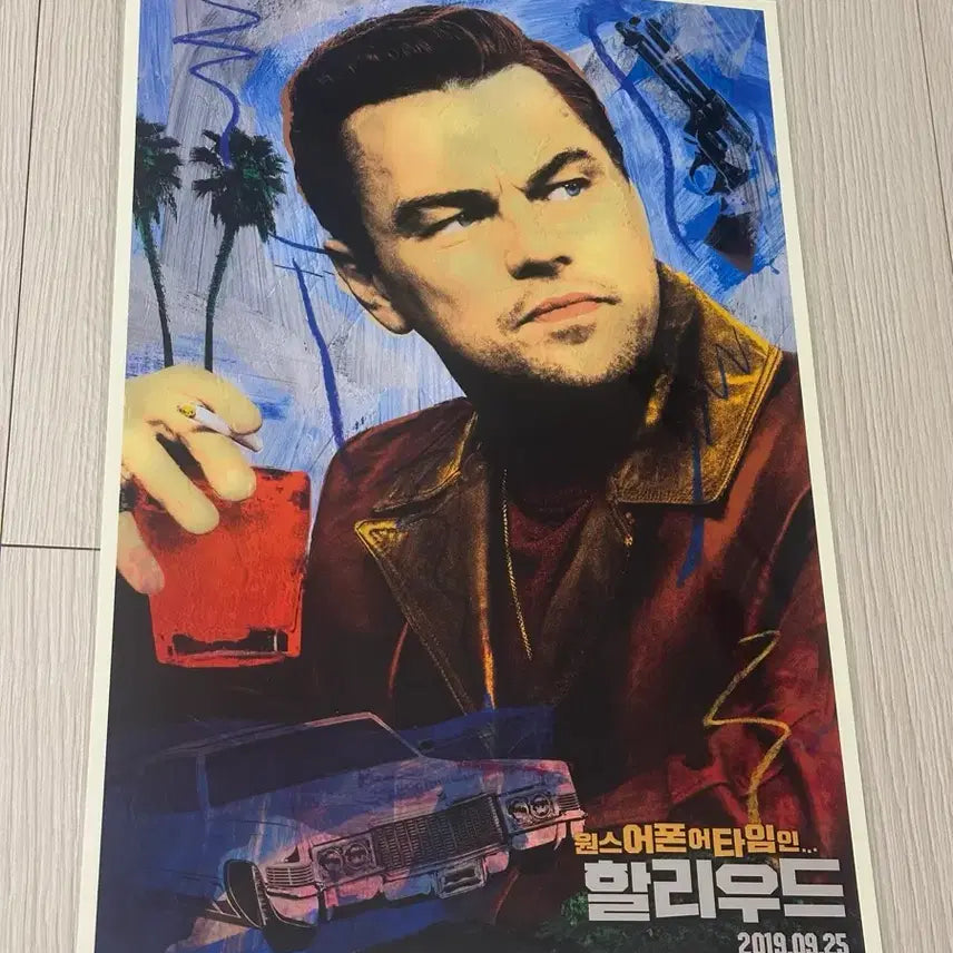 [BUNJANG] Once Upon a Time in Hollywood Leonardo DiCaprio A3 Poster (Limited Edition) / [2019초희귀한정판]영화 원스어폰어타임인할리우드 디카프리오 포스터A3