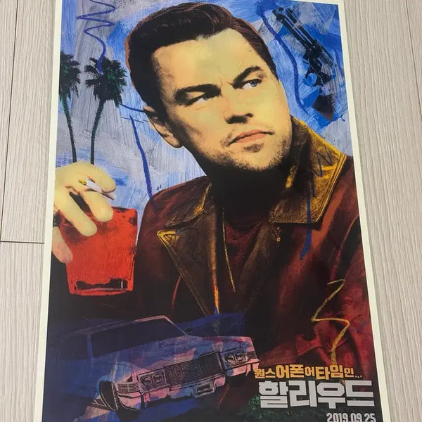 [BUNJANG] Once Upon a Time in Hollywood Leonardo DiCaprio A3 Poster (Limited Edition) / [2019초희귀한정판]영화 원스어폰어타임인할리우드 디카프리오 포스터A3