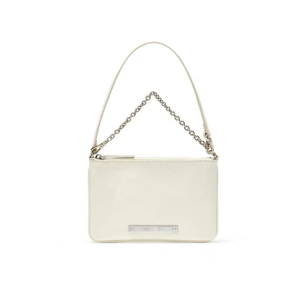 [BUNJANG] Matinkim Glossy Leather Micro Bag Mini Tote Bag Ivory / 마뗑킴 글로시 레더 마이크로 백 미니백 토트백 가방 새상품 아이보리