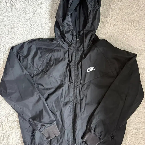 [BUNJANG] Nike Windrunner Jacket Black / [L] 나이키 윈드러너 바람막이 블랙