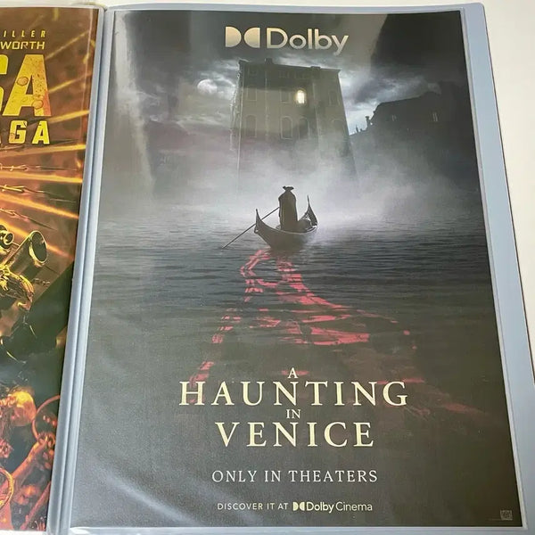 [BUNJANG] A Haunting in Venice Dolby Cinema A3 Poster / 베니스의 유령 돌비시네마 A3 포스터 메가박스