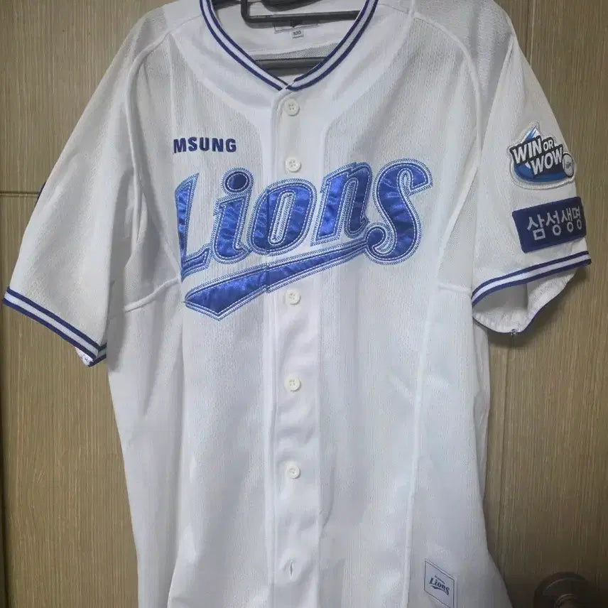 [BUNJANG] Samsung Lions Lee Byung-heon 2024 Home Baseball Jersey / 삼성라이온즈 프페홈 이병헌 유니폼
