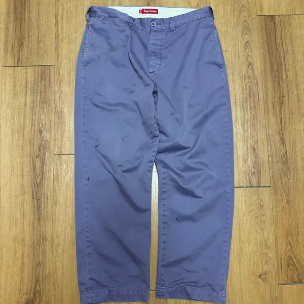 [BUNJANG] Supreme Pin Up Girl Chino Pants Purple / 슈프림 핀업 걸 치노 팬츠 퍼플 32