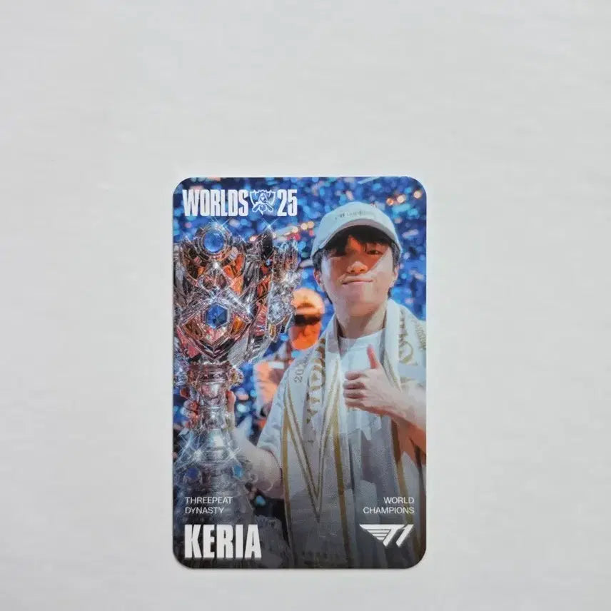 [BUNJANG] T1 2025 Worlds Keria Photocard / T1 2025 월즈 케리아 포토카드
