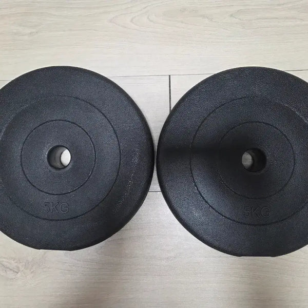 [BUNJANG] Barbell Weight Plates 5kg (2 pcs) / 바벨원판 5kg 2개 팝니다