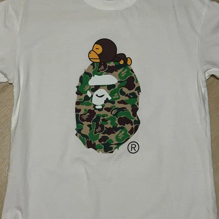 [BUNJANG] BAPE Camo Half Sleeve T-Shirt Medium / 베이프 카모반팔 M