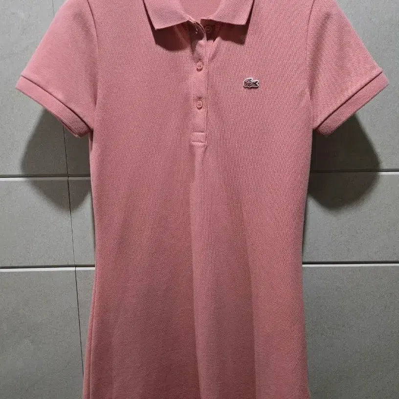 [BUNJANG] Lacoste Short Sleeve Polo Dress / 정품!라코스테 반팔 카라원피스 44. 44반