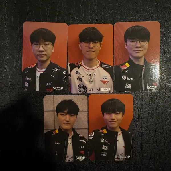 [BUNJANG] T1 MSI Soop Booth Photocard Set / Msi 티원 soop 부스 포토카드 양도