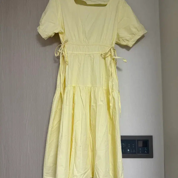 [BUNJANG] Yellow Long Dress / 옐로우 롱원피스