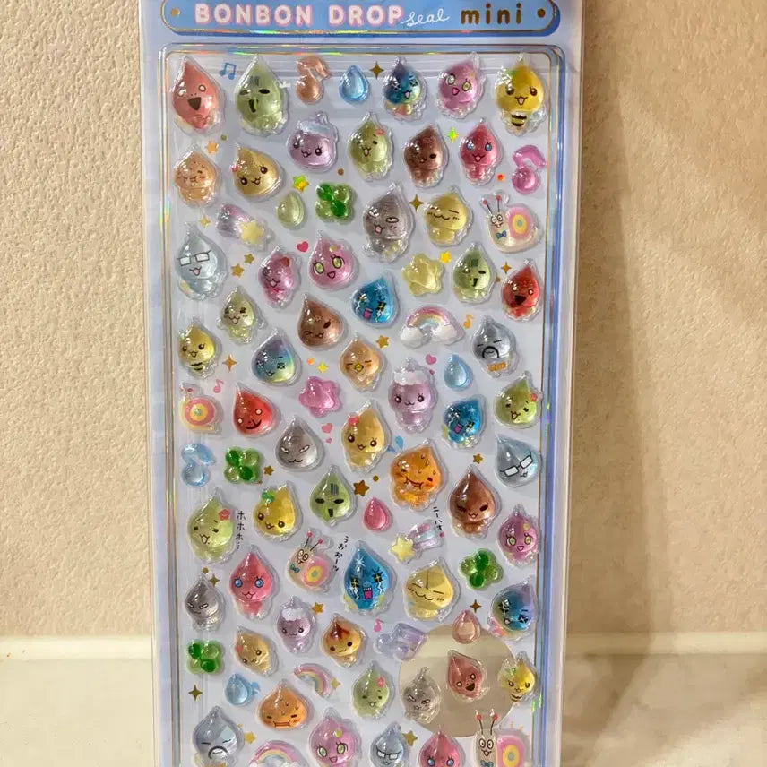 [BUNJANG] Shizuku-chan Bong Bong Drop Sticker / 시즈쿠짱 봉봉드롭 스티커