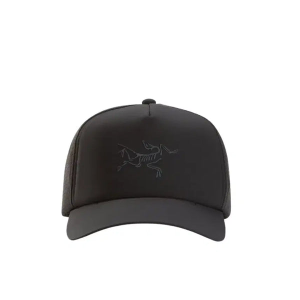 [BUNJANG] Arc'teryx Bird Curved Brim Trucker Hat Black / 아크테릭스 버드 커브드 브림 트러커 햇 블랙