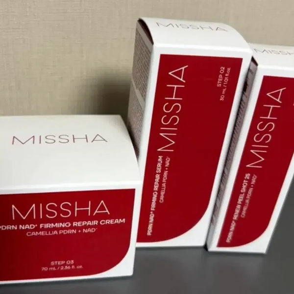 [BUNJANG] MISA PDRN NAED Firming Repair Skincare 3-Piece Set / (미개봉 새상품) 미샤 피디알엔 엔에이이디 스킨케어 탄력 리페어 3종 세