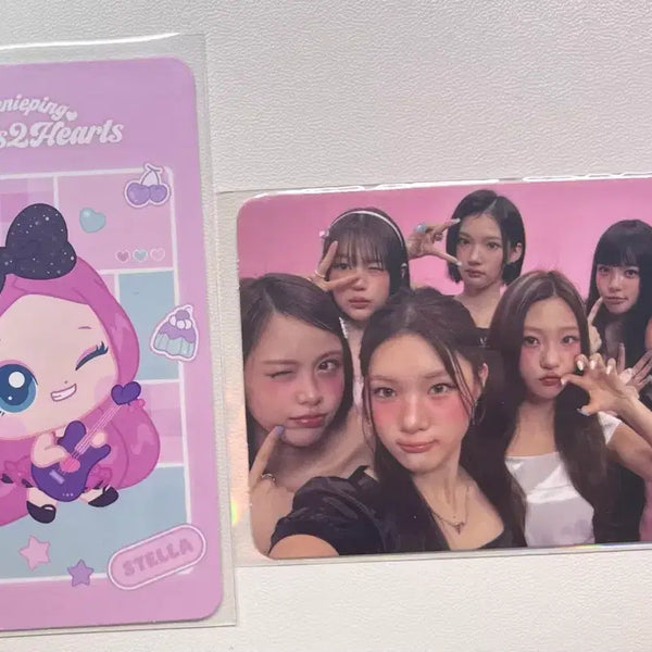 [BUNJANG] Hartuhah Group Photocard & Stella PING Tinyping Photocard Bundle Set / 결제순) 하투하 단체포카+스텔라핑 티니핑 포카 일괄 판매