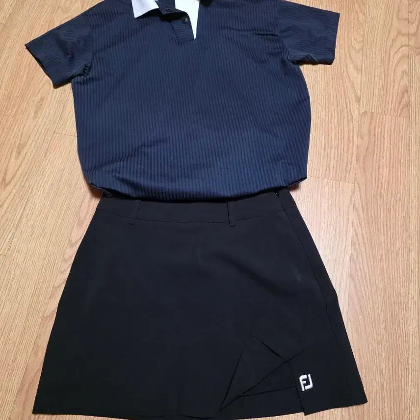 [BUNJANG] FootJoy Women's Top and Skirt Set / 풋조이여성