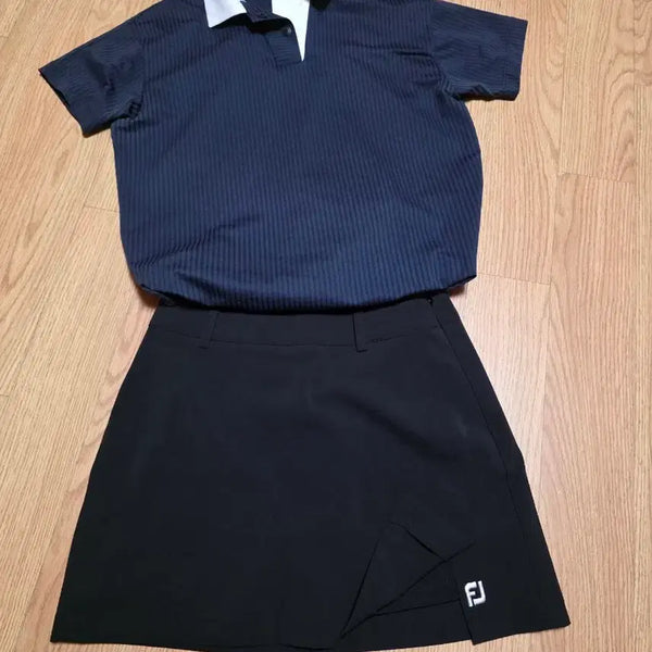 [BUNJANG] FootJoy Women's Top and Skirt Set / 풋조이여성