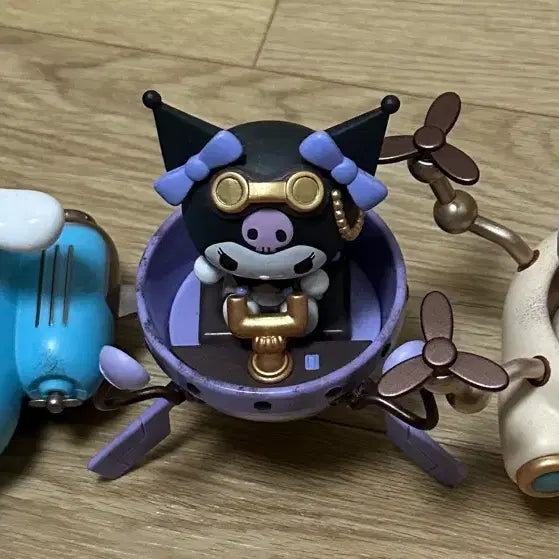 [BUNJANG] Sanrio Characters Airplane Figure 3종 Set / 일괄,오늘만 1만원,당일배송) 산리오 캐릭터 비행기 피규어 3종 세트